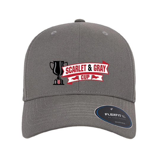 Gray Team Adjustable Cap