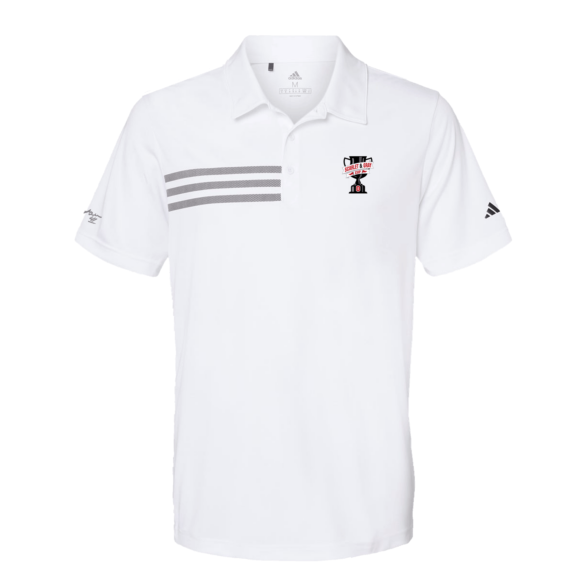 Gray Team Adidas Polo