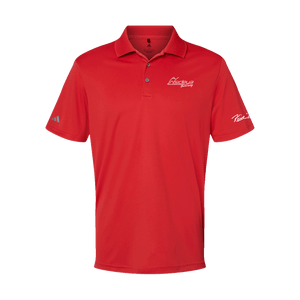 Insideya Golf Signature Collection x Keith Byars Collegiate Red Adidas Performance Polo Flat Front