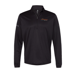 Insideya Golf Signature Collection x Keith Byars  Adidas Black Lightweight Quarter-Zip Pullover Flat Front