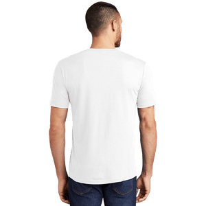 White District Perfect Tri Tee with screen printed Insideya Golf logo back model