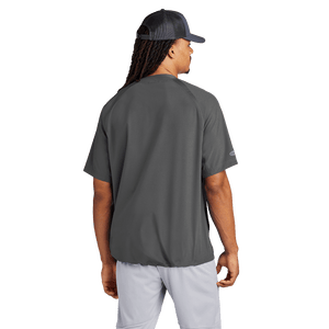 Iron Grey Sport-Tek Repeat Half-Zip Short Sleeve Jacket with Embroidered Insideya Golf Logo back model