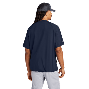 True Navy Sport-Tek Repeat Half-Zip Short Sleeve Jacket with Embroidered Insideya Golf Logo back model