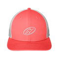  Coral/White