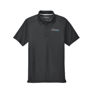 Iron Grey Sport-Tek PosiCharge Micro-Mesh Polo with embroidered Insideya Golf logo flat front