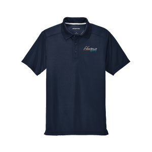 True Navy Sport-Tek PosiCharge Micro-Mesh Polo with embroidered Insideya Golf logo flat front