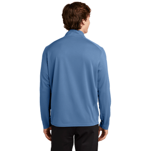 Dawn Blue Sport-Tek Sport-Wick Textured Quarter-Zip Pullover with Embroidered Insideya Logo back model