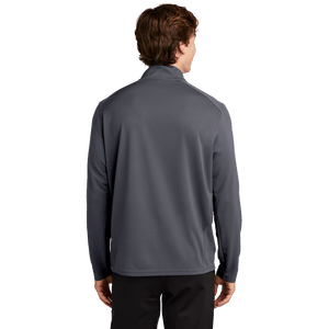 Iron Grey Sport-Tek Sport-Wick Textured Quarter-Zip Pullover with Embroidered Insideya Logo back model