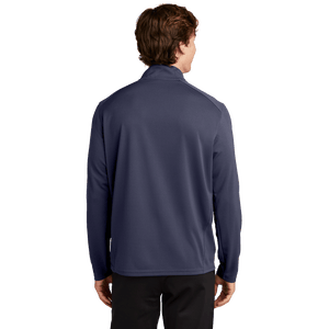 True Navy Sport-Tek Sport-Wick Textured Quarter-Zip Pullover with Embroidered Insideya Logo back model