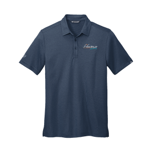 Navy blue polo with Insideya Golf logo on left chest and right sleeve