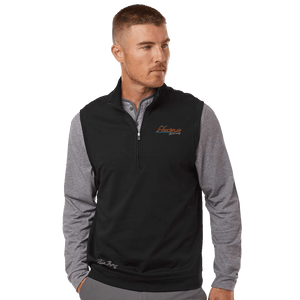 Insideya Golf Signature Collection x Keith Byars Black Adidas Club Vest Front Model