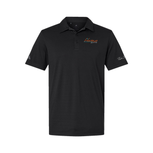 Insideya Golf Signature Collection x Keith Byars Black Adidas Texture Stripe Polo Flat Front